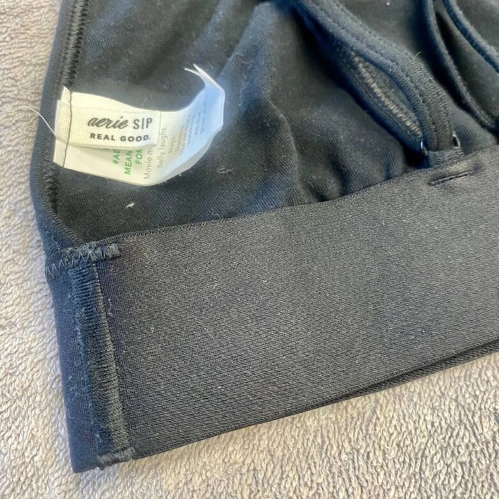 NWT Aerie Find Happy Everywhere Bra - Black - S - Picture 6 of 6